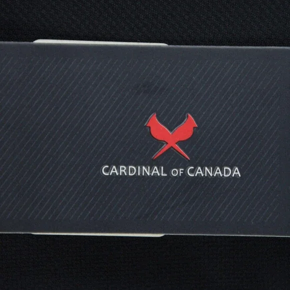 Cardinal of Canada NWT 100% Wool Sport Coat Size 43L US In Solid Navy Blue